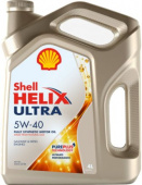 Моторное масло Shell Helix Ultra 5W-40, 4 л, 550055905, синтетическое от магазина А-маркет