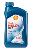 Моторное масло Shell Helix HX7 5W-40, 1 л, 550051496, полусинтетическое от магазина А-маркет