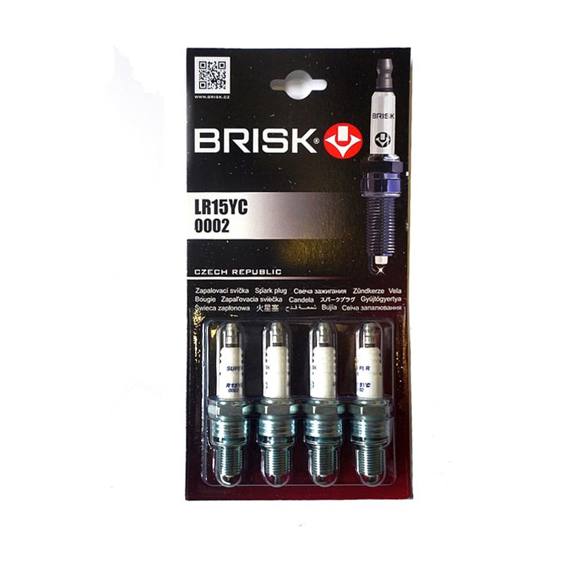 Свечи зажигания BRISK Super LR15YC 2108 карбюратор комплект 4шт. от магазина А-маркет