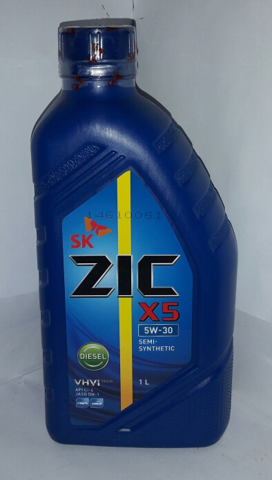 Моторное масло ZIC X5 5W-30 diesel CI-4/SL, 1 л, 132671, полусинтетическое от магазина А-маркет