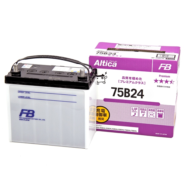 Аккумулятор FURUKAWA FB Altica PREMIUM прямая полярность 60 А/ч ток 570 А 236 x 126 x 227 75B24R от магазина А-маркет