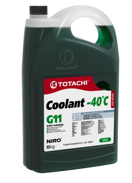 Антифриз TOTACHI NIRO Coolant Green -40C G11 5кг. 43205 от магазина А-маркет
