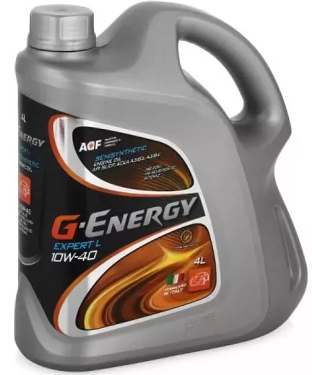 Моторное масло G-Energy S Synth 10W-40 SL/CF 4л полусинтетическое от магазина А-маркет