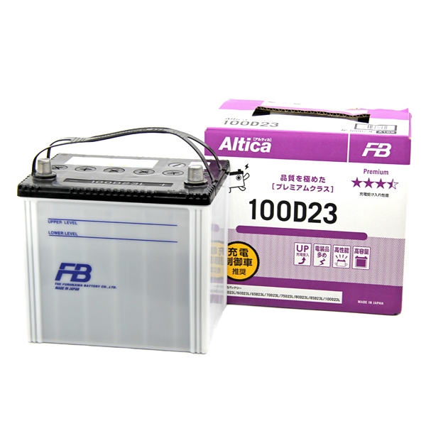 Аккумулятор FURUKAWA FB Altica PREMIUM обратная полярность 75 А/ч ток 700 А 230 x 169 x 225 100D23L от магазина А-маркет