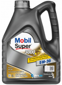  Моторное масло Mobil Super 3000 XE 5W-30, 4 л, синтетическое от магазина А-маркет
