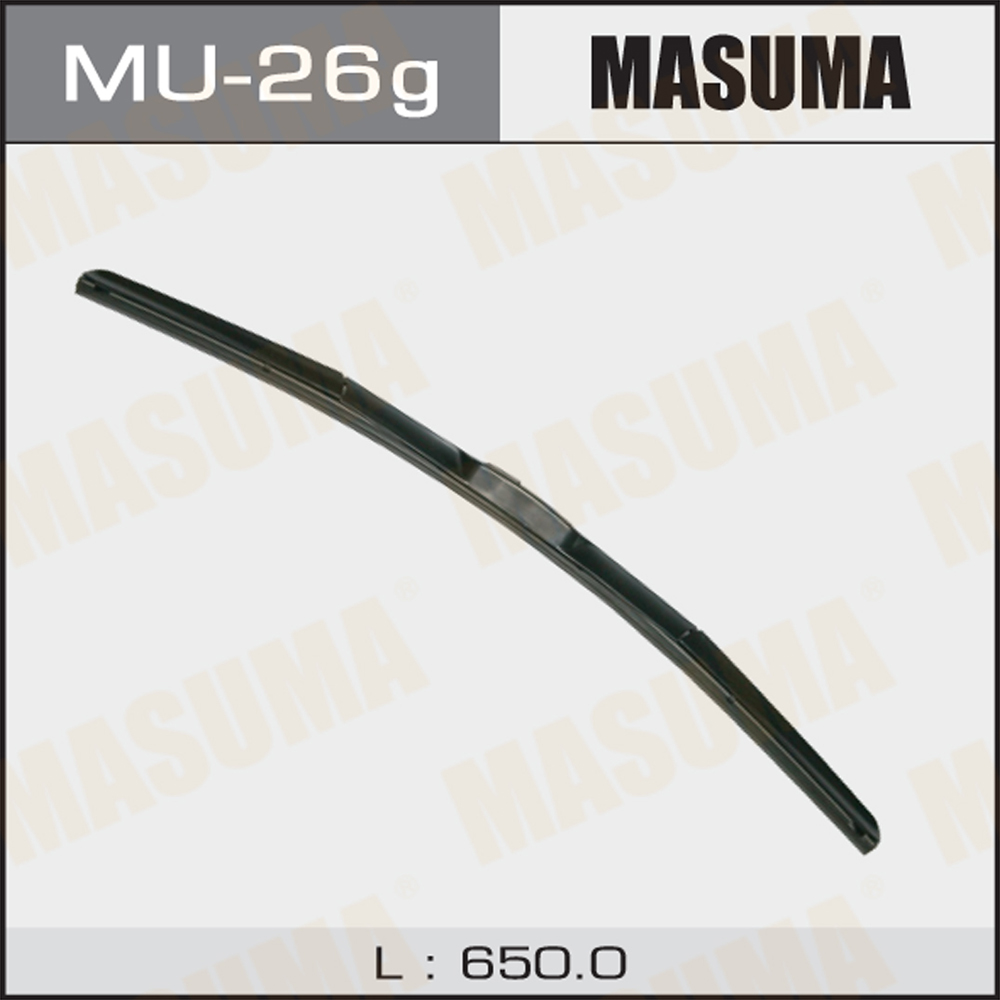 Щетка стеклоочистителя гибридная MASUMA 650мм; 26'' крюк MU-26g от магазина А-маркет