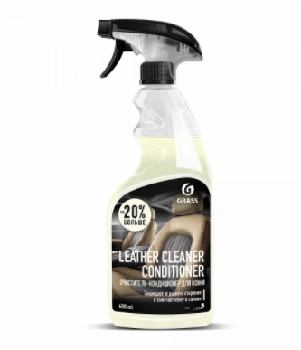 Очиститель кожи и кондиционер Grass Leather Cleaner Conditioner 600 мл от магазина А-маркет