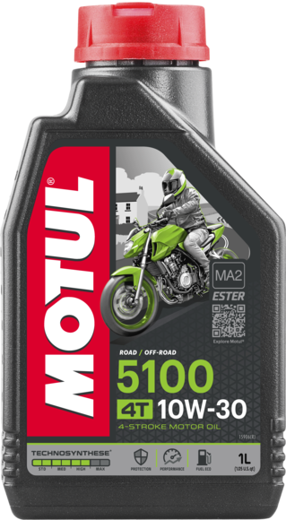 Моторное масло MOTUL 4T 5100 Ester 10w-30 1л п/с 104062 от магазина А-маркет