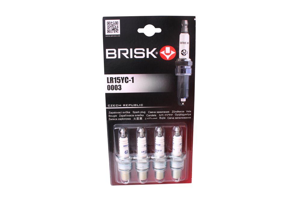 Свечи BRISK Super R LR15YC-1 2110 8-клапан. Инжект. (4шт.) Чехия от магазина А-маркет