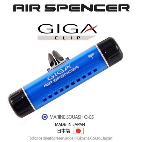 Ароматизатор на дефлектор EIKOSHA GIGA Clip MARINE SQUASH (морская свежесть) Q5 от магазина А-маркет