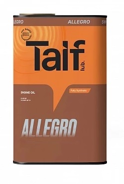 Моторное масло TAIF ALLEGRO 5W-20 SP/GF-6 1л 211005 от магазина А-маркет