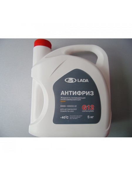 Антифриз АвтоВаз красный carboxylate G12 5 кг от магазина А-маркет