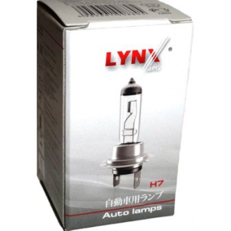 Лампа галогенная H7 12В 55Вт LYNX L10755  от магазина А-маркет